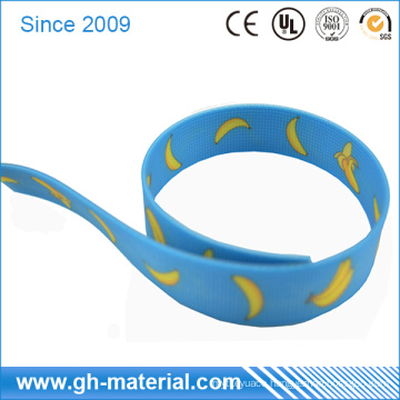 High Abrasion Resistance Waterproof Plastic Coated Webbing in Different Color